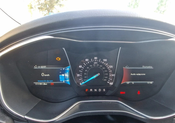Ford Fusion cena 68500 przebieg: 112000, rok produkcji 2018 z Ostróda małe 154
